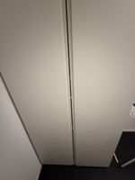 White wardrobe with doors good condition