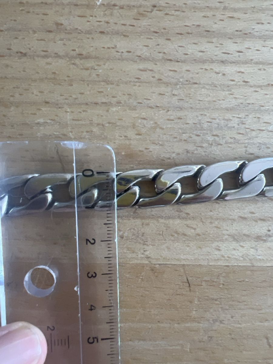 Colliers:  Fette Cuban chain mit Strass – Neuf (Voir description) à OBERRIEDEN par legpit 3