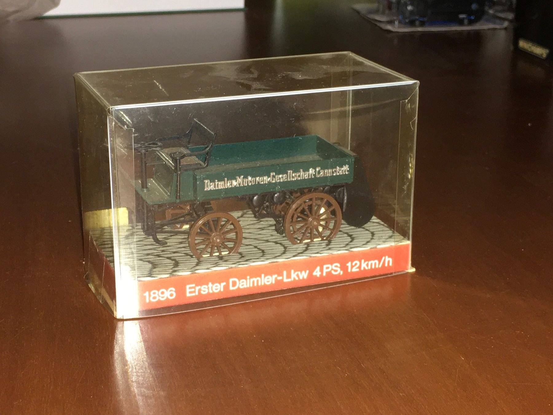 Mercedes-Benz Modellini d'auto: 1986 Erster Daimler-LKW 4PS - 1/43 – Nuovo (secondo la descrizione) da Wohlen AG venduto da PrivatSammlung