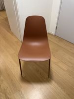 Modernes 4er-Set Stühle, terracottafarben - Top Zustand!