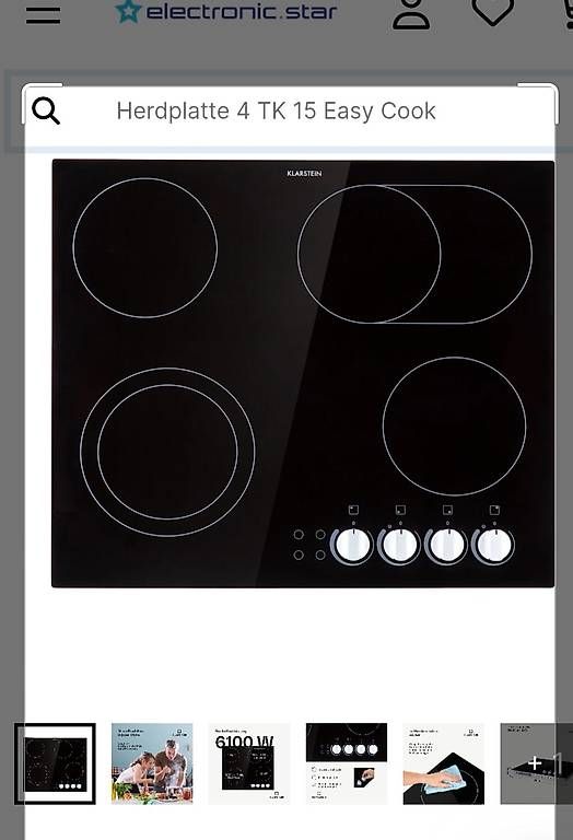Küchengeräte: Herdplatte 4 TK 15 easycook NEU – Gebraucht aus Roggliswil von Amita59 1