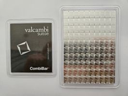 Valcambi CombiBar Silber 100g (100x1g)