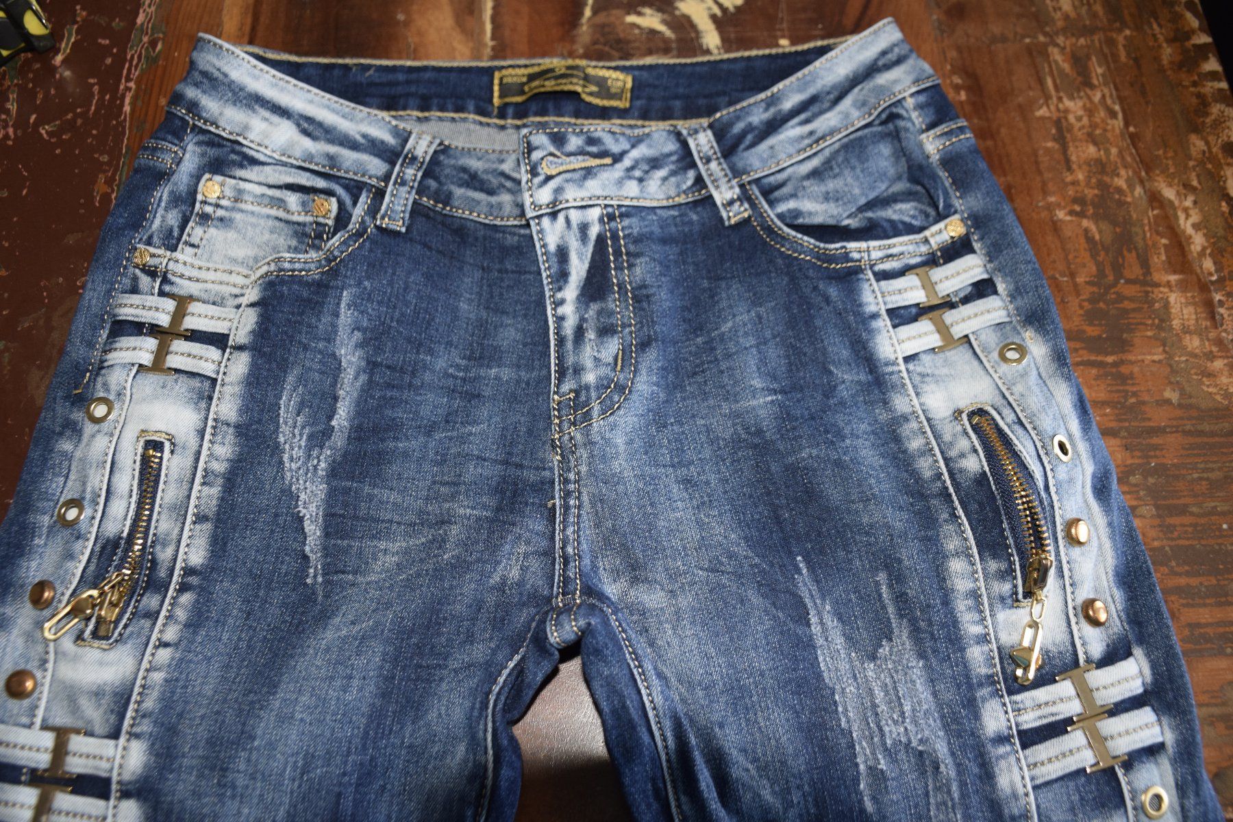 Jeans: Lässige Denim Damen Hose Gr 38 – Usato da Wetzikon ZH venduto da Wetzicardo25