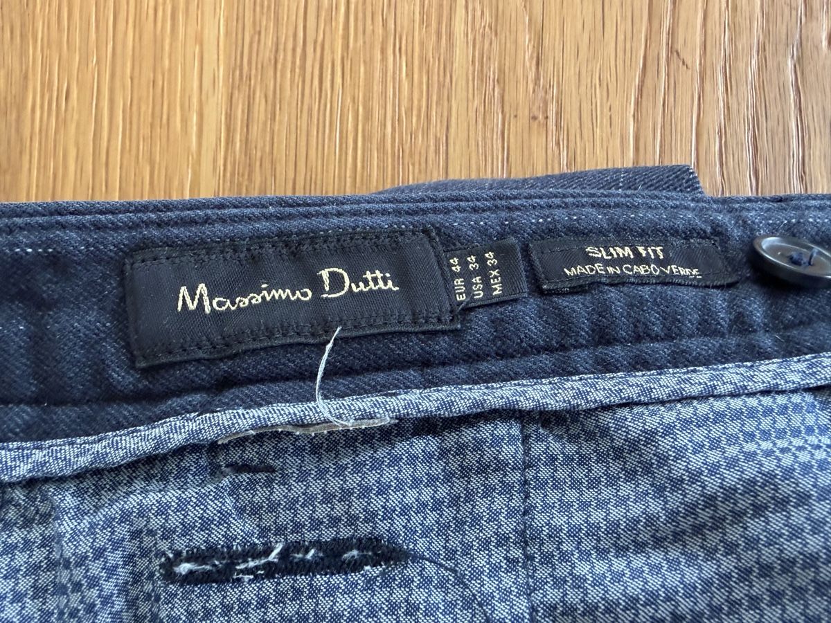 Massimo Dutti Pantaloni: Hose - Massimo Dutti - Grösse 44 - dunkelblau – Usato da Baar venduto da Colette18 3