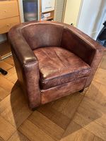 Ledersessel braun Sessel guter Zustand
