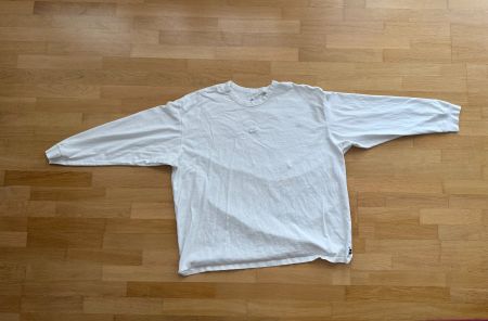 Nike Herren Longsleeve / dünner Pullover Weiss – Grösse 3XL