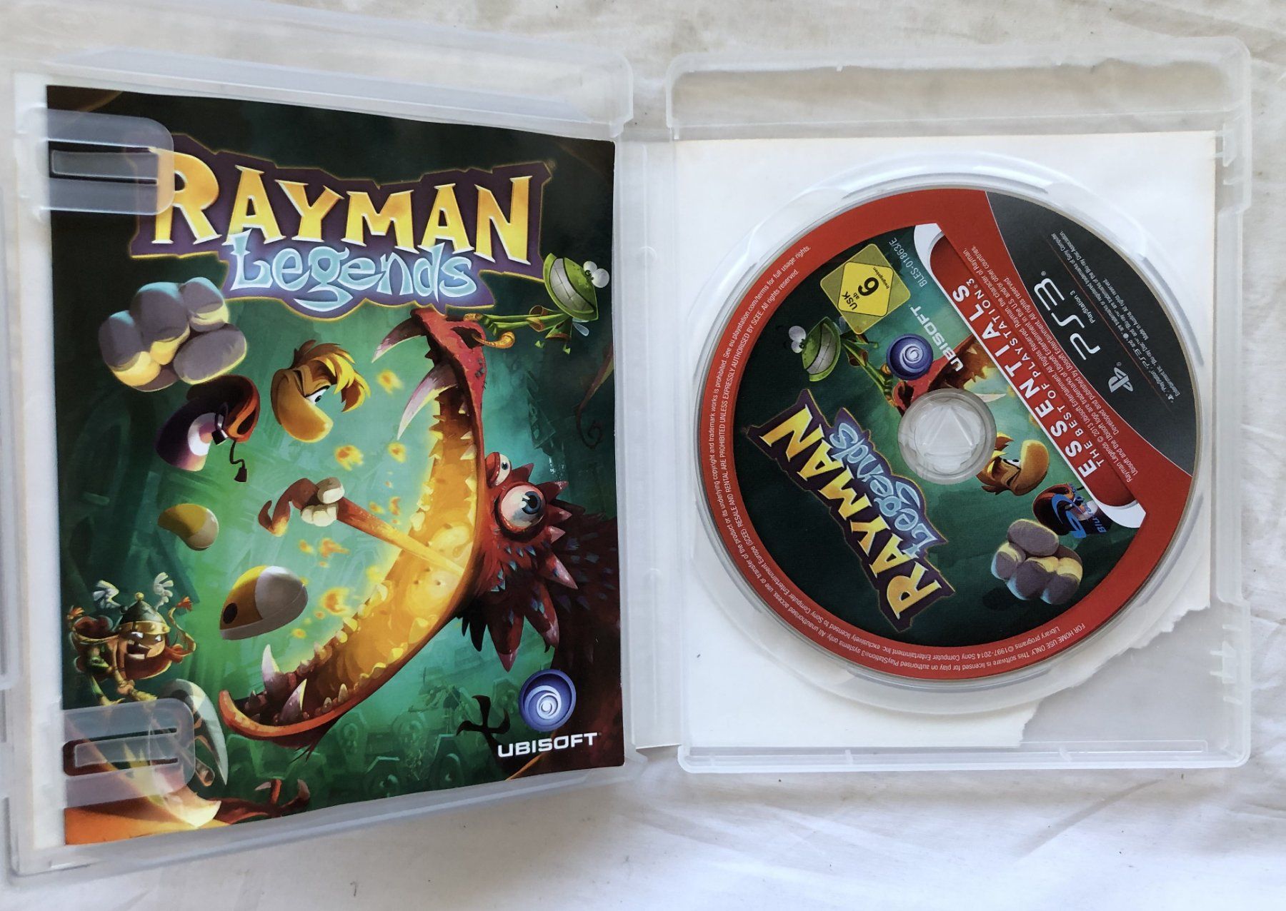 Giochi: PS3 - Rayman Legnds [Essentials] – Usato da Schaffhausen venduto da durruti 1