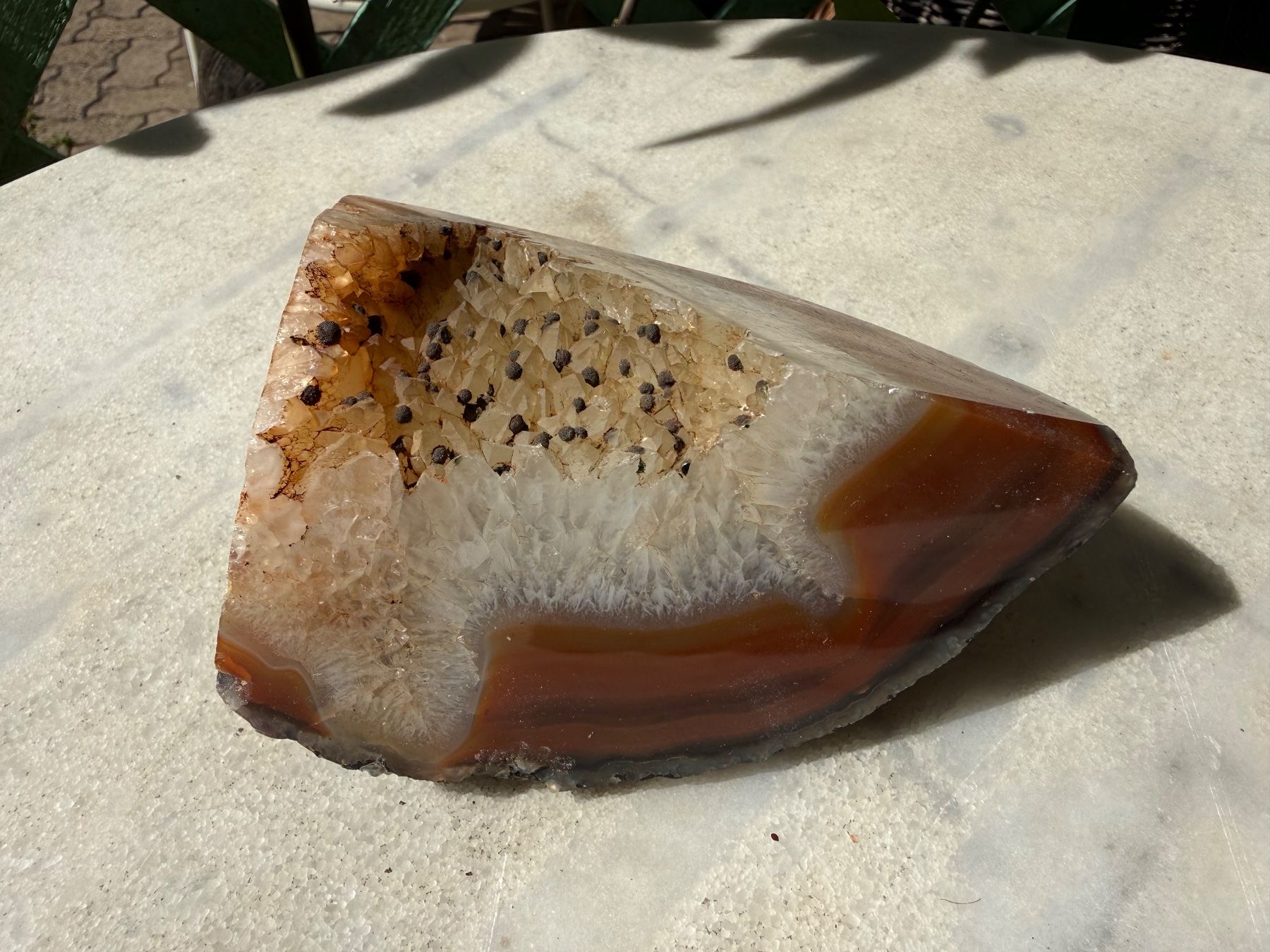 Minéraux & Lithothérapie: Agat Geode Karneol (?) – D'occasion à Rorbas par tun_m7fz 5