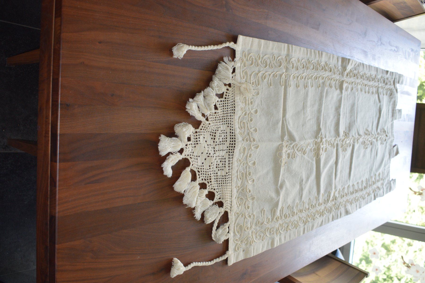 Tende: Neue Gardinen mit Pompons – Nuovo (secondo la descrizione) da Brügg BE venduto da Aristotolius