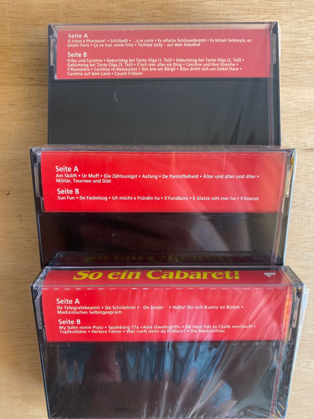 Musicassette: "So ein Cabaret!" Kassetten 1-3 – Usato da Burgdorf venduto da gre_2ftz 2