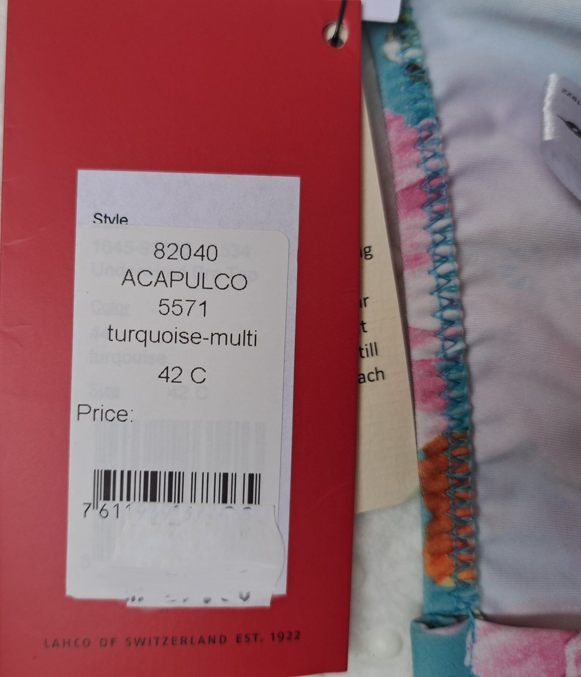 Lahco Costumi da bagno & Bikini: NEU! Blumiger LAHCO Bikini Gr. 42C – Nuovo (secondo la descrizione) da Gysenstein venduto da joshuas81 5