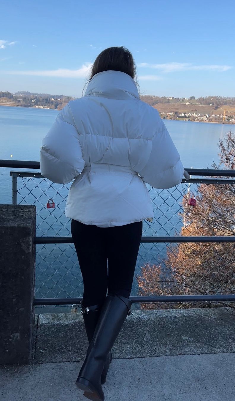 Giacche: Bacon Dada Petit Daunenjacke in Weiss – Usato da Pfäffikon SZ venduto da Redwulf34 9