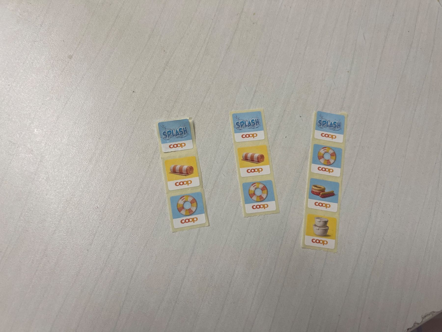 Coop Raccolte di bollini & punti: Coop SPLASH - 10 Sammelpunkte – Nuovo e nell'imballaggio originale da Basel venduto da friceberg2