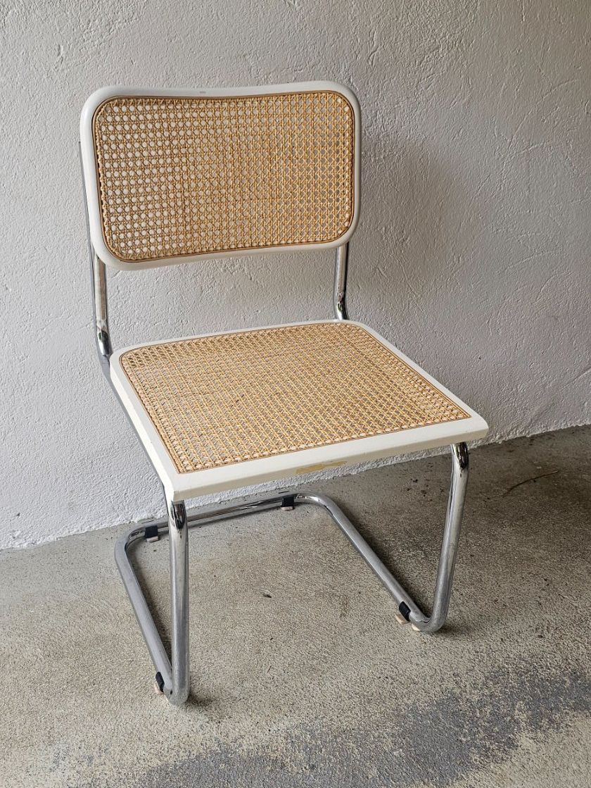 Thonet Sedie: Freischwinger weiss Vintage – Usato da Pfäffikon ZH venduto da eric0113 3