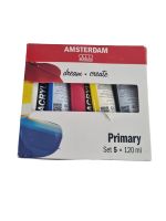 AMSTERDAM Acrylfarben | 5er -Set | 120 ml