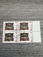 Briefmarken Schweiz 4er Block Spieluhr 90 Rappen 1999