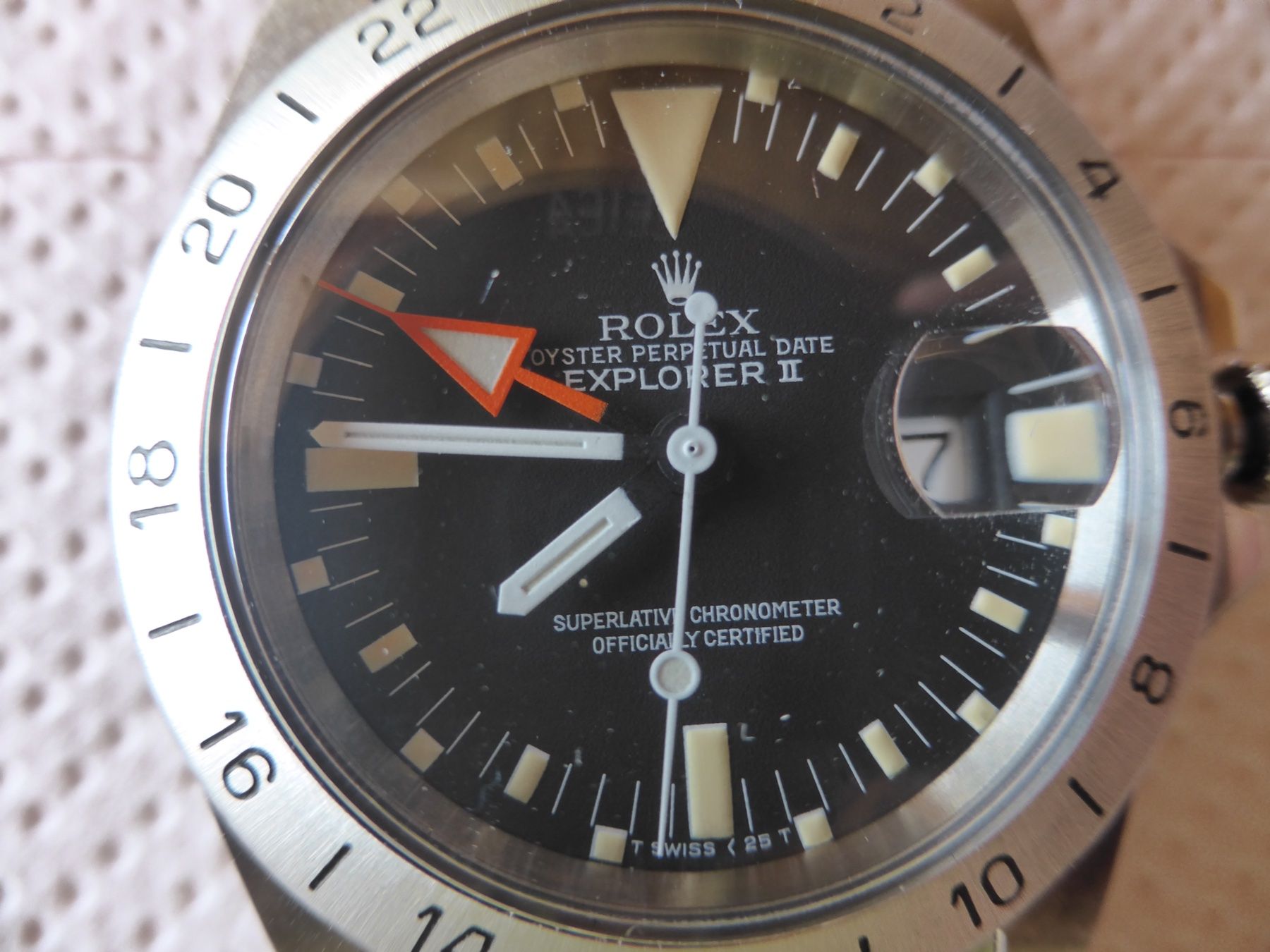Rolex Orologi: ROLEX "Steve McQueen" Ref:1655/0 cal:1575 , Herr Stahl – Nuovo (secondo la descrizione) da Gonten venduto da gwondrig 1