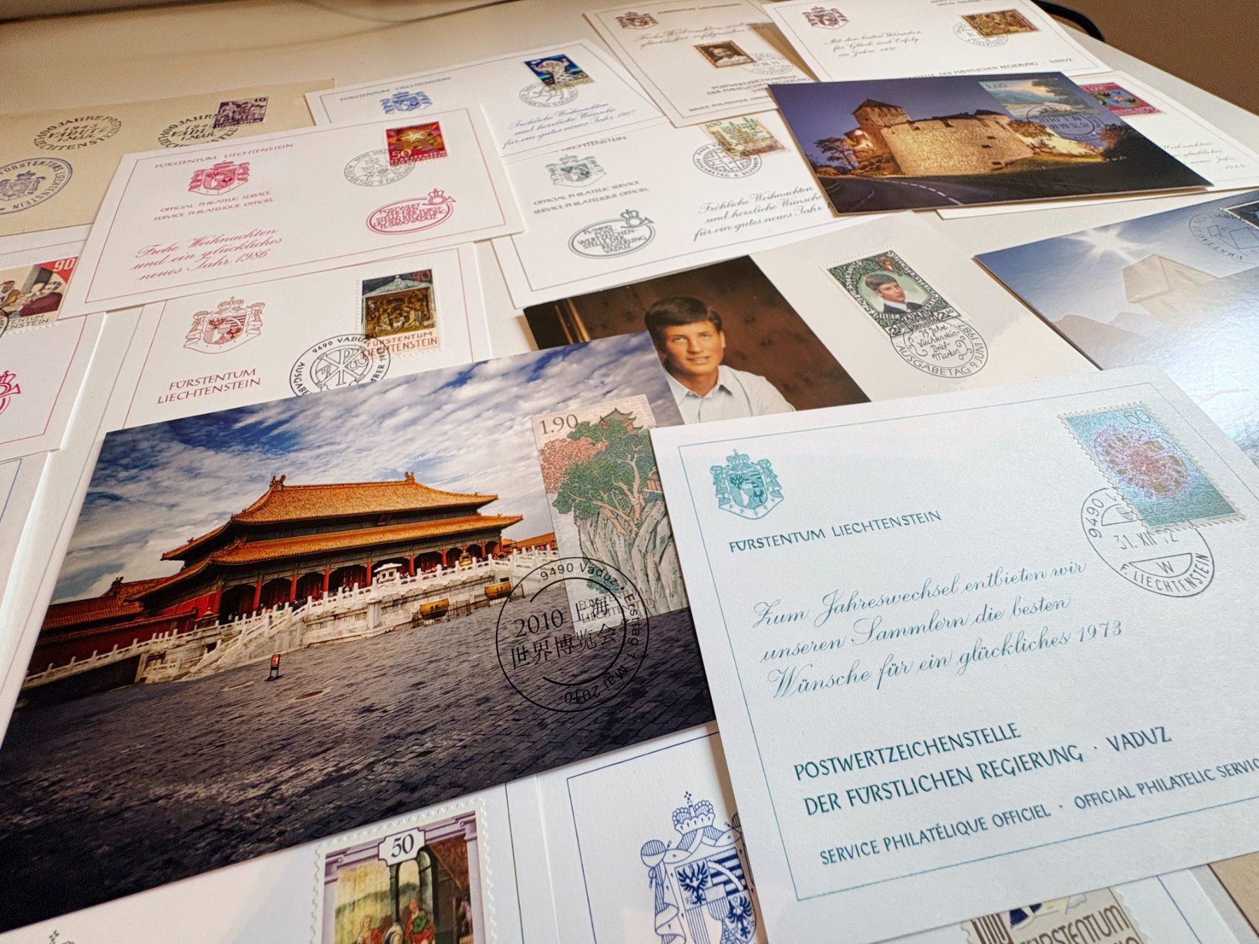 Ansichtskarten: Liechtenstein Postkarte – Gebraucht aus Riva san vitale von abd_p86k 2