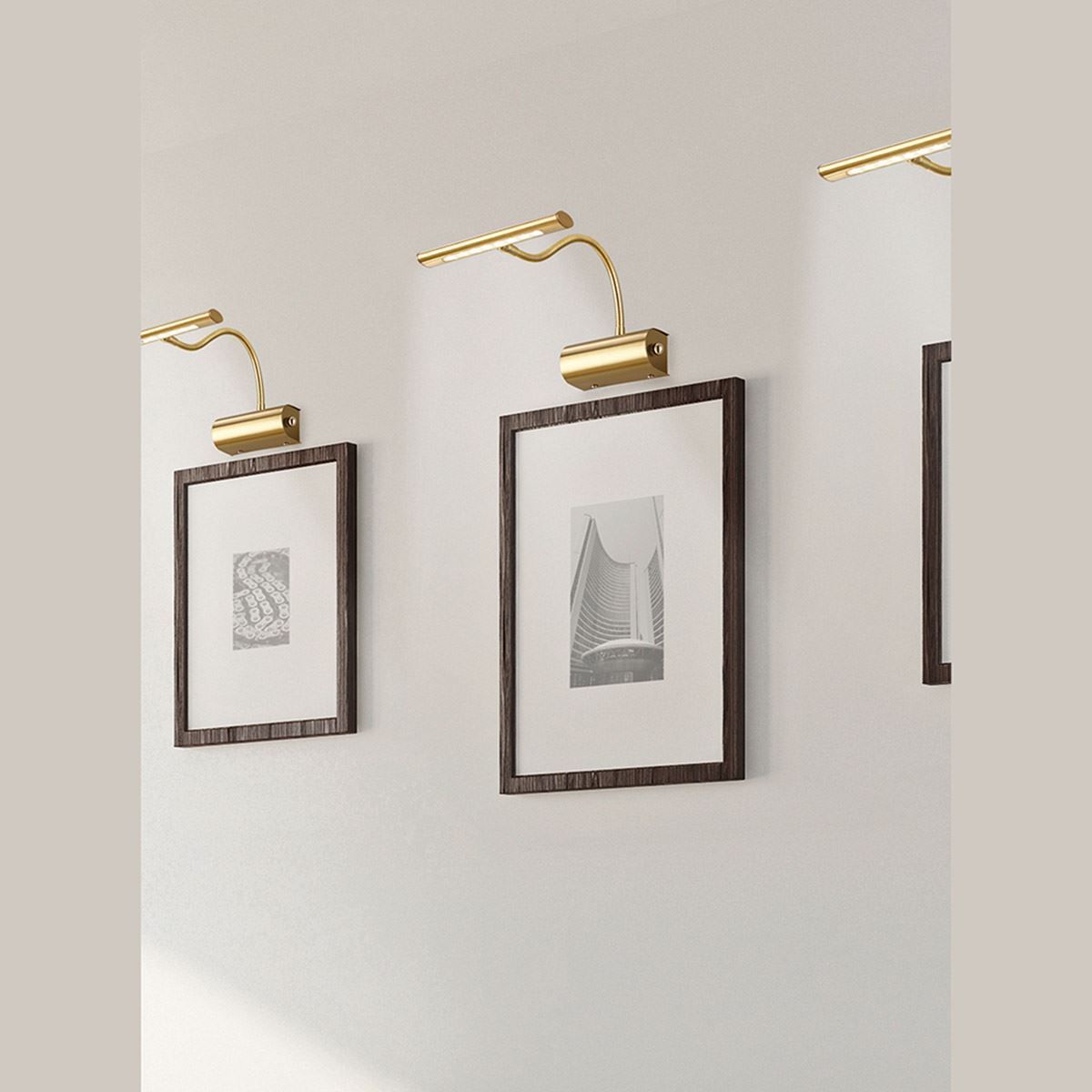 Lampade: LED Wandleuchte, Dimmer, Messing – Nuovo (secondo la descrizione) da Kreuzlingen venduto da Smart-Light 2