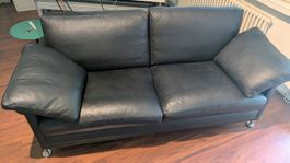 Hochwertiges Ledersofa wie neu – Ideal für Praxis & Kanzlei