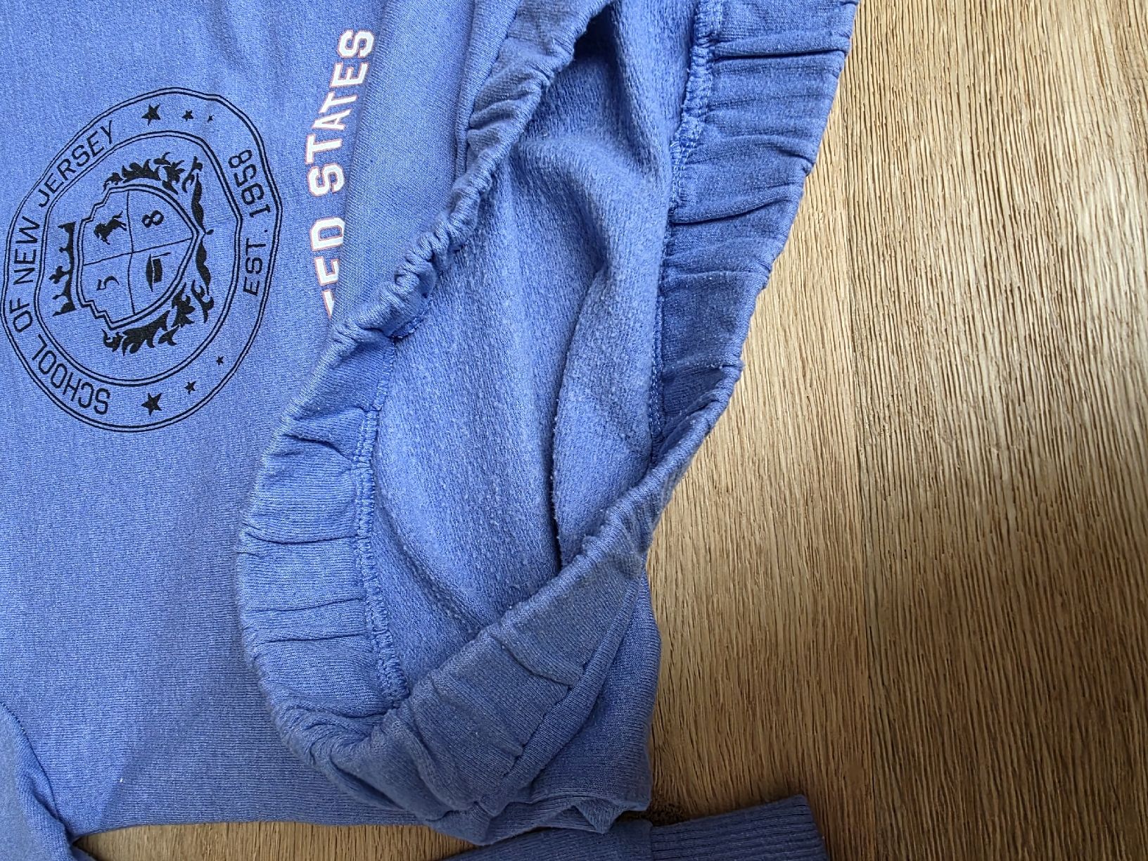 Pulls et sweat-shirts: Sinsay Pullover blau mit Print Grösse 134  – D'occasion à Toffen par ver_x68f 1