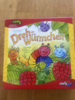 Drehwürmchen Brettspiel aus Holz, für 2-6 Spieler