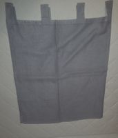 Graue Sommergardine, nicht Blickdicht, 2er Pack