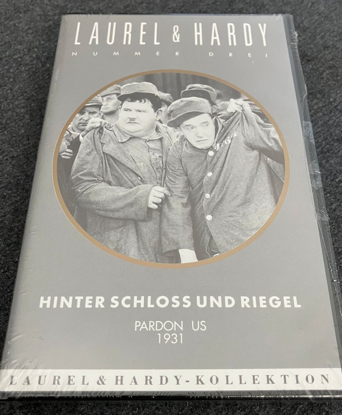 Tutti i VHS: VHS - Laurel & Hardy - Dick & Doof - PARDON US – Nuovo e nell'imballaggio originale da Stans venduto da canberra04