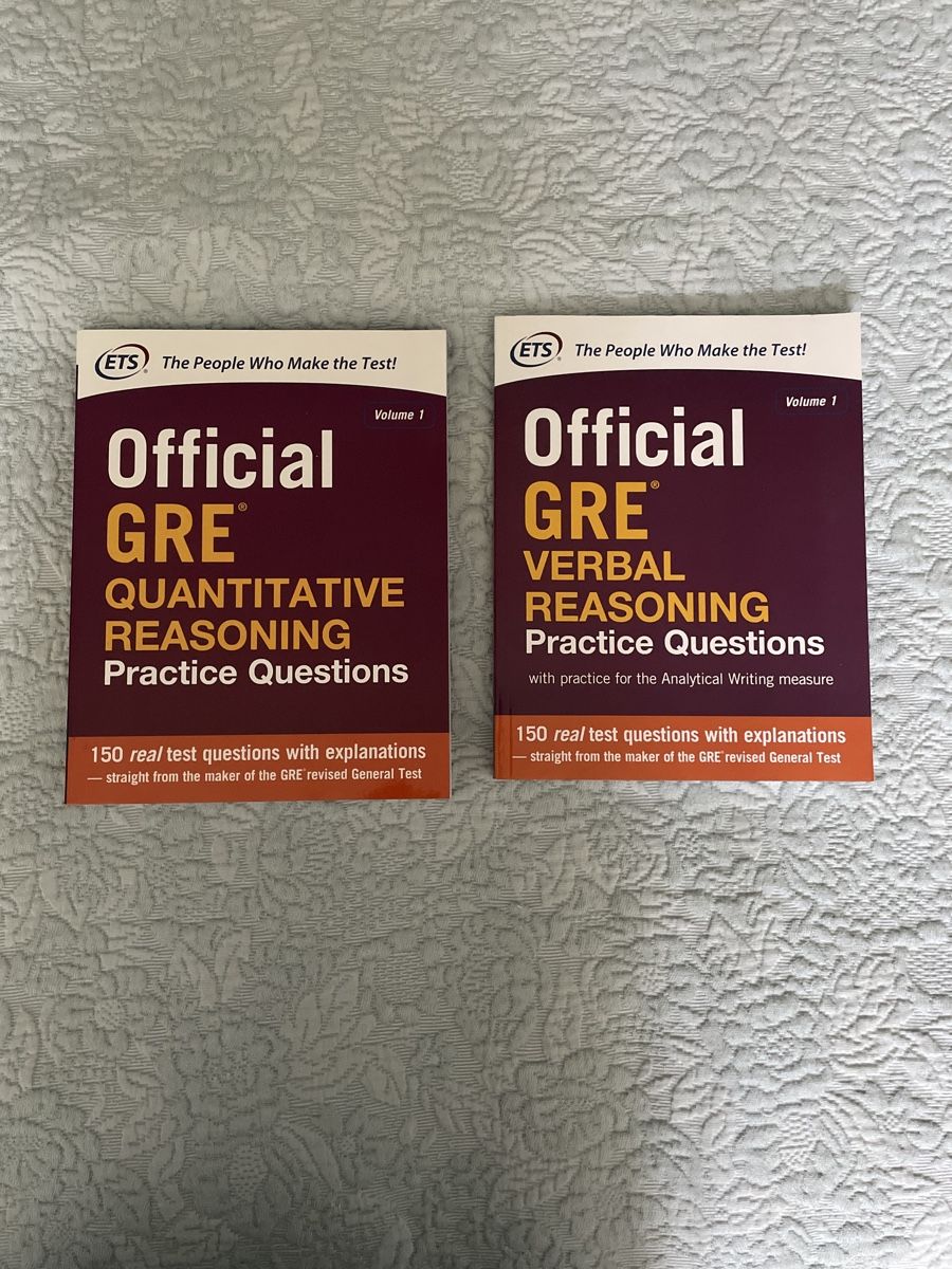 Libri: GRE OFFICIAL ETS 3 books – Nuovo (secondo la descrizione) da Montagnola venduto da gca_2fc8 1