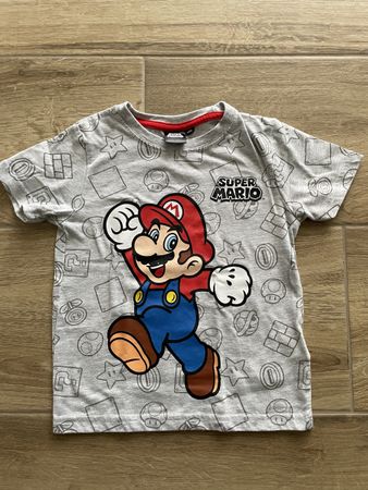 Super Mario Kinder T-Shirt Gr. 104, sehr guter Zustand