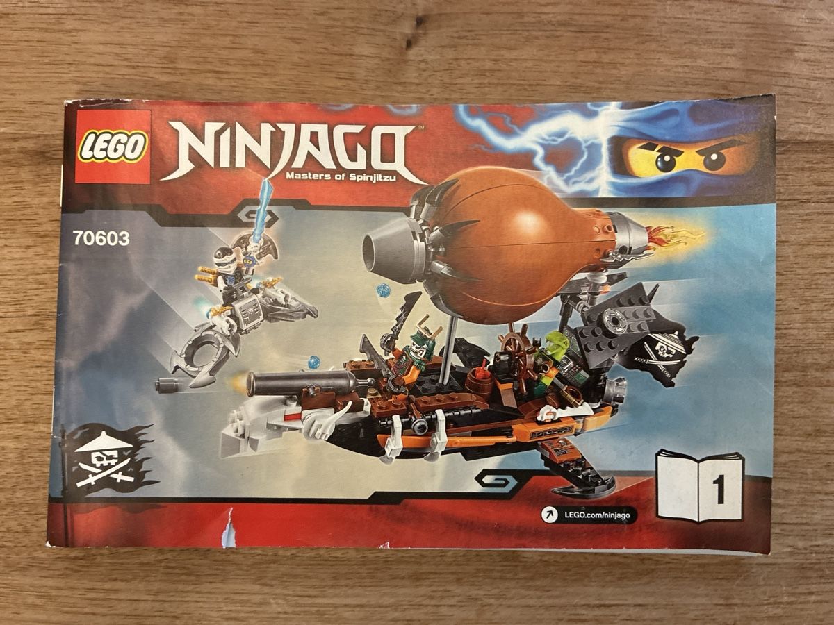 Lego Spielzeuge: Raid Zeppelin - Lego Ninjago - 70603 – Gebraucht aus luzern von Himbeertobi 2