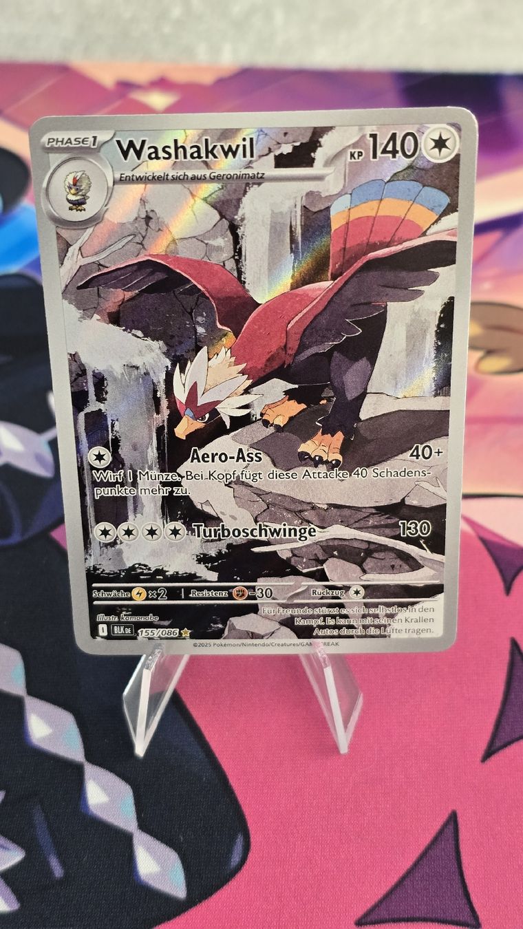 Pokémon Carte collezionabili: Pokémon Washakwil 155/086 – Nuovo (secondo la descrizione) da Mägenwil venduto da sam_5q7h
