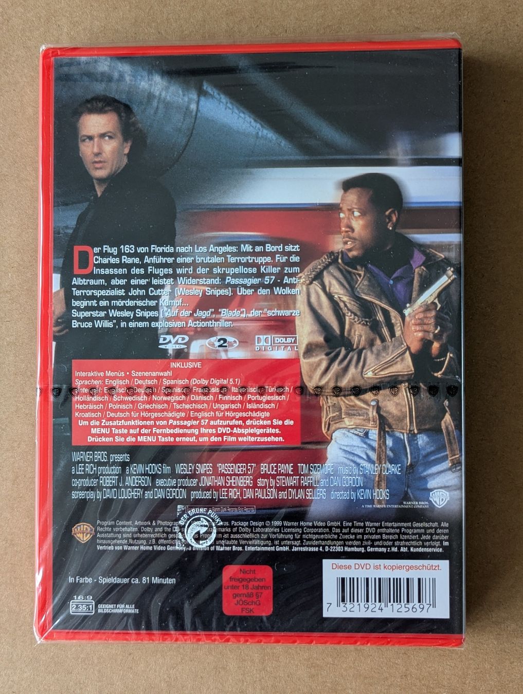 Tutti i DVDs: Passagier 57 – Nuovo e nell'imballaggio originale da Aarau venduto da usmichi 1