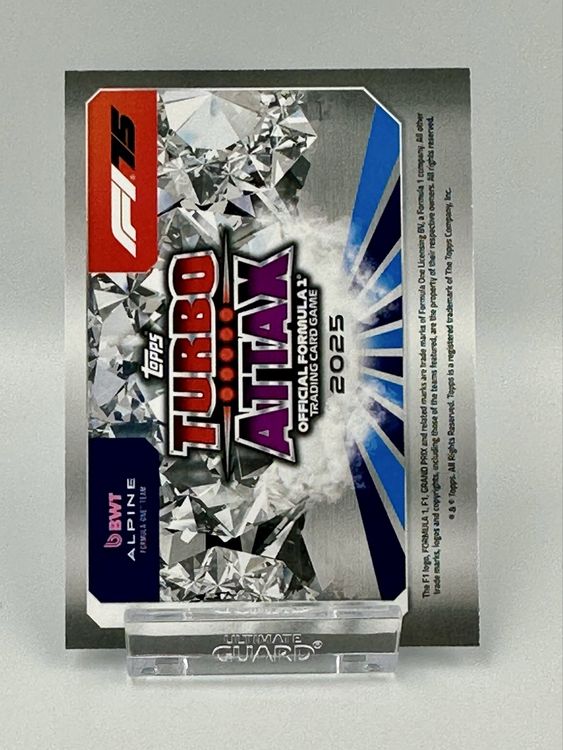 Topps F1 Turbo Attax 2025 – Pierre Gasly, Signature Style! (Neu (gemäss ...