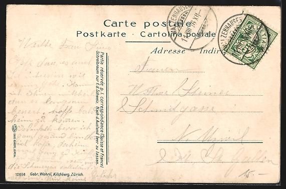Cartes postales: Walzenhausen, Teilansicht mit Bodensee u – D'occasion à Berlin par bartko-reher 1