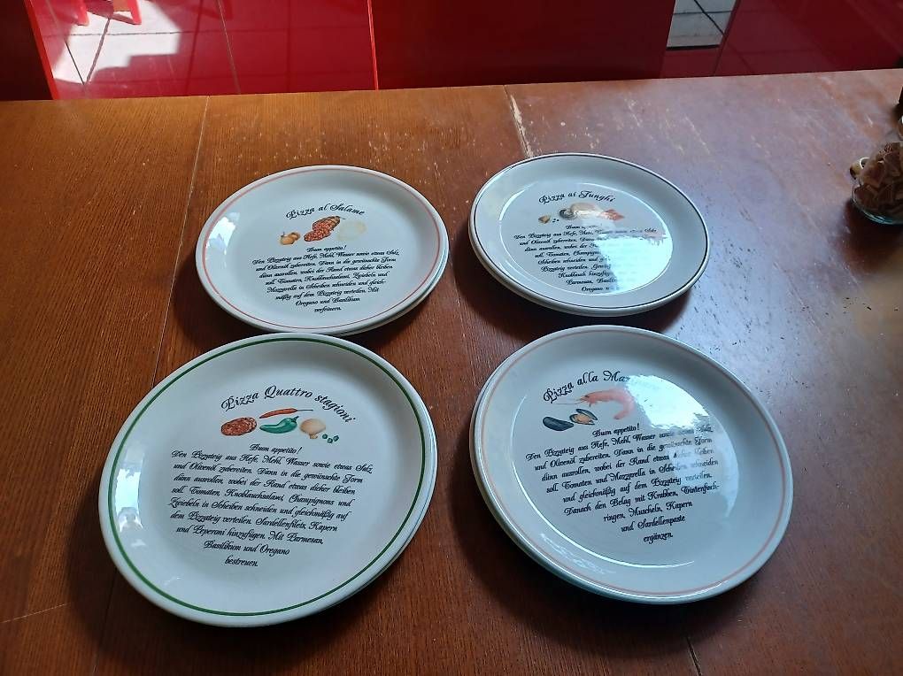 Piatti: Pizzateller aus Porzellan  – Usato da Niederbipp venduto da flodur55 4