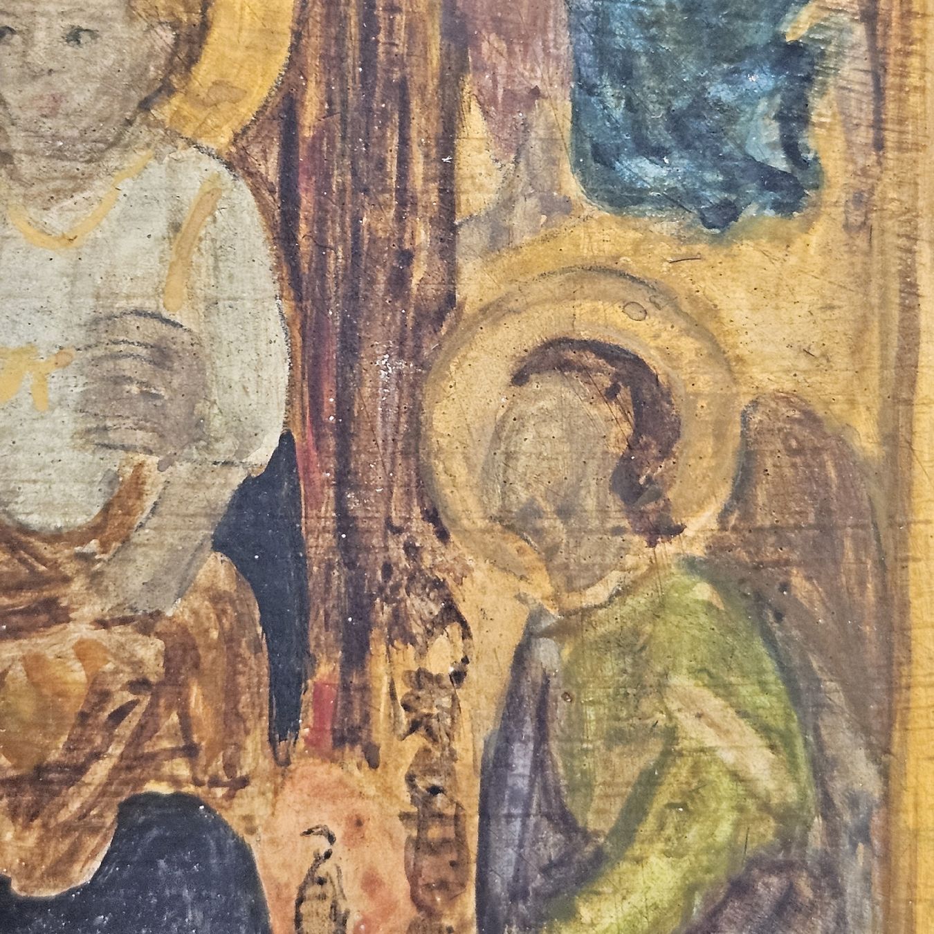Gemälde: Sakrahl , Gemälde Madonna mit Kind und Engel – Gebraucht aus Kriens von gra_fhn7 7