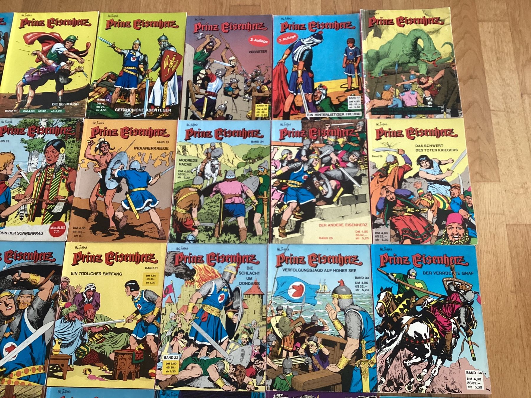 Fumetti: Prinz Eisenherz Comics Sammlung Pollischansky – Usato da Volketswil venduto da tasch71 5