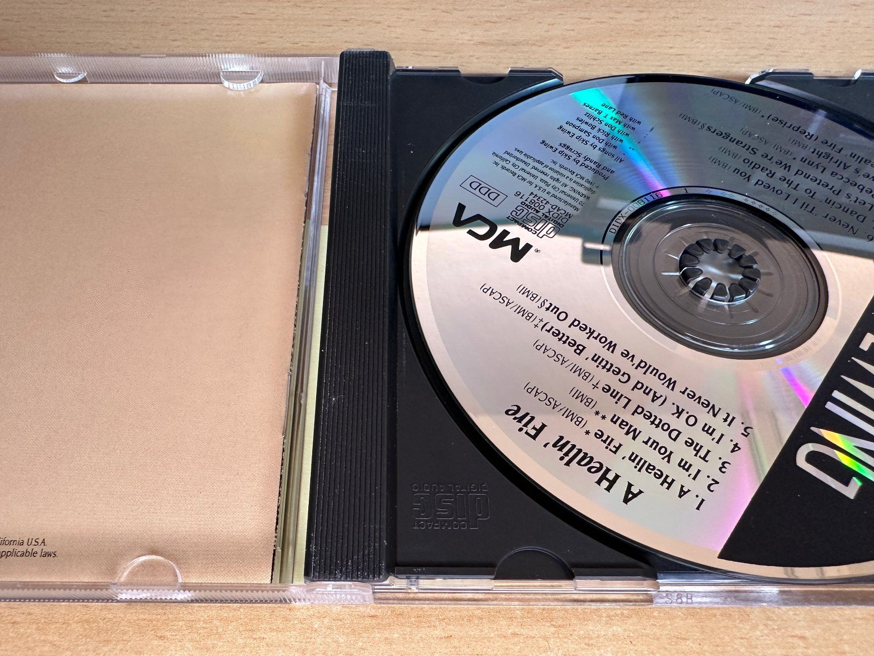 CD: Skip Ewing – A Healin' Fire – Usato da Rikon im Tösstal venduto da Alpenmutz 2
