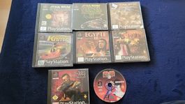 Playstation 1 Spiele Sammlung 8x Top Spiele !