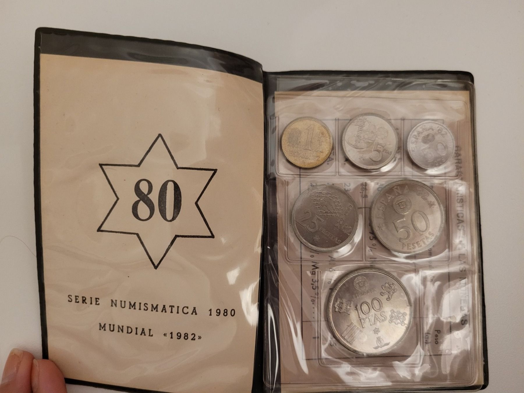 Toutes les monnaies: Spanien Serie Numismatica 1980 – D'occasion à Inwil par Flower2325 1
