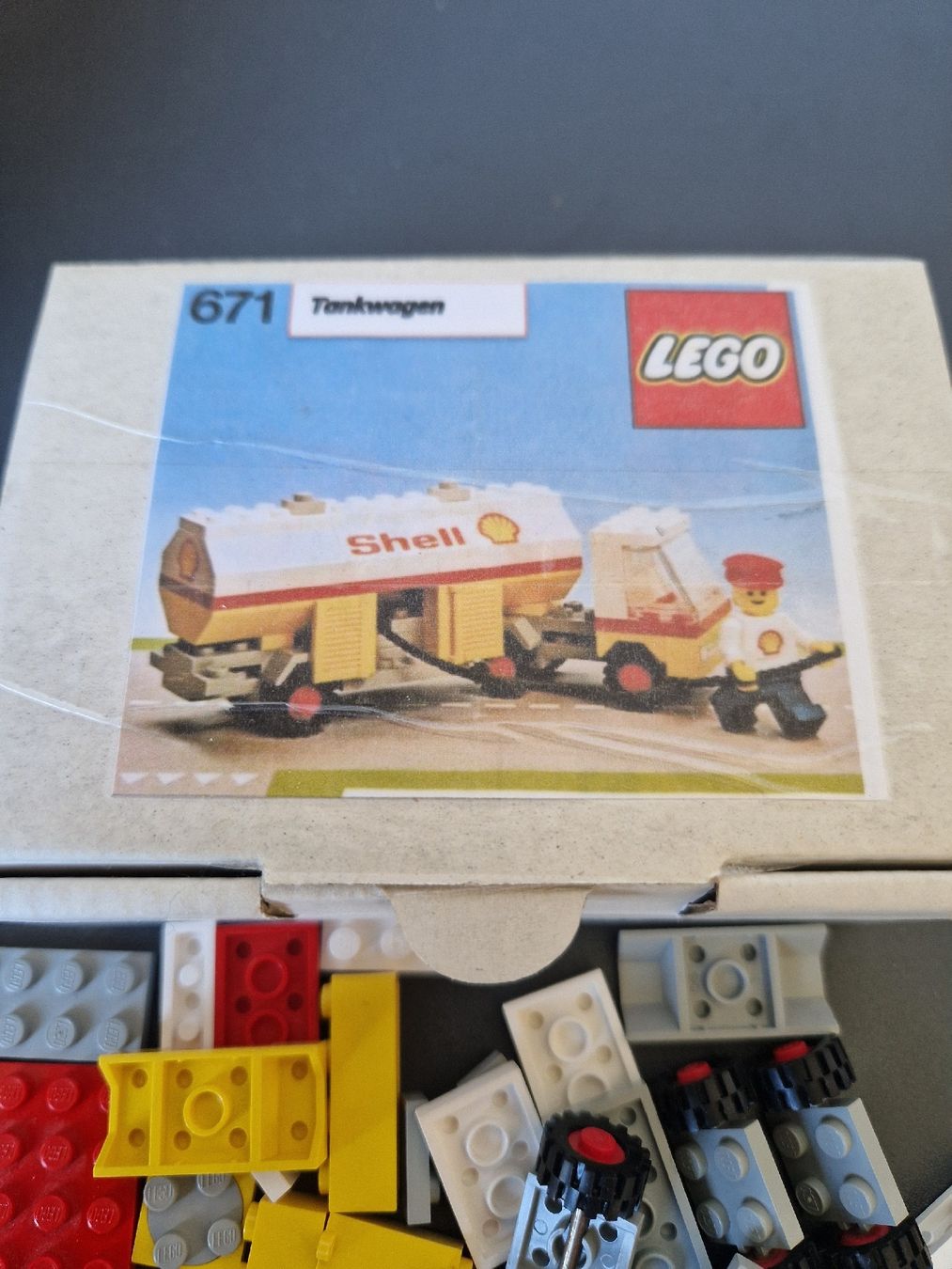 Lego Baukästen: LEGO Shell Tankwagen 671 Vintage Set – Gebraucht aus Frauenfeld von  3