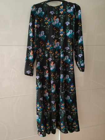 Midikleid gerade geschnitten (Kling) L (40)