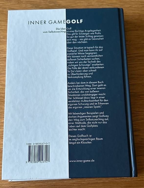 Libri: Inner Game Golf – Usato da Giswil venduto da Coloss91 1