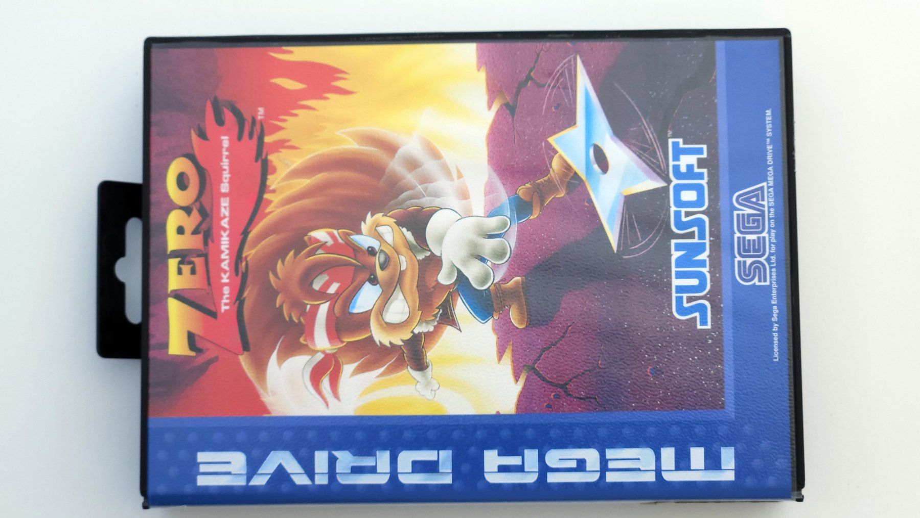 Sega Giochi: Zero The Kamikaze Squirrel - Mega Drive – Usato da Autigny venduto da zel_gvl5 7