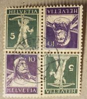 MA438) K26y, Kehrdruck 4-Block Zentrischer ⊙ LIESTAL Kt. 120