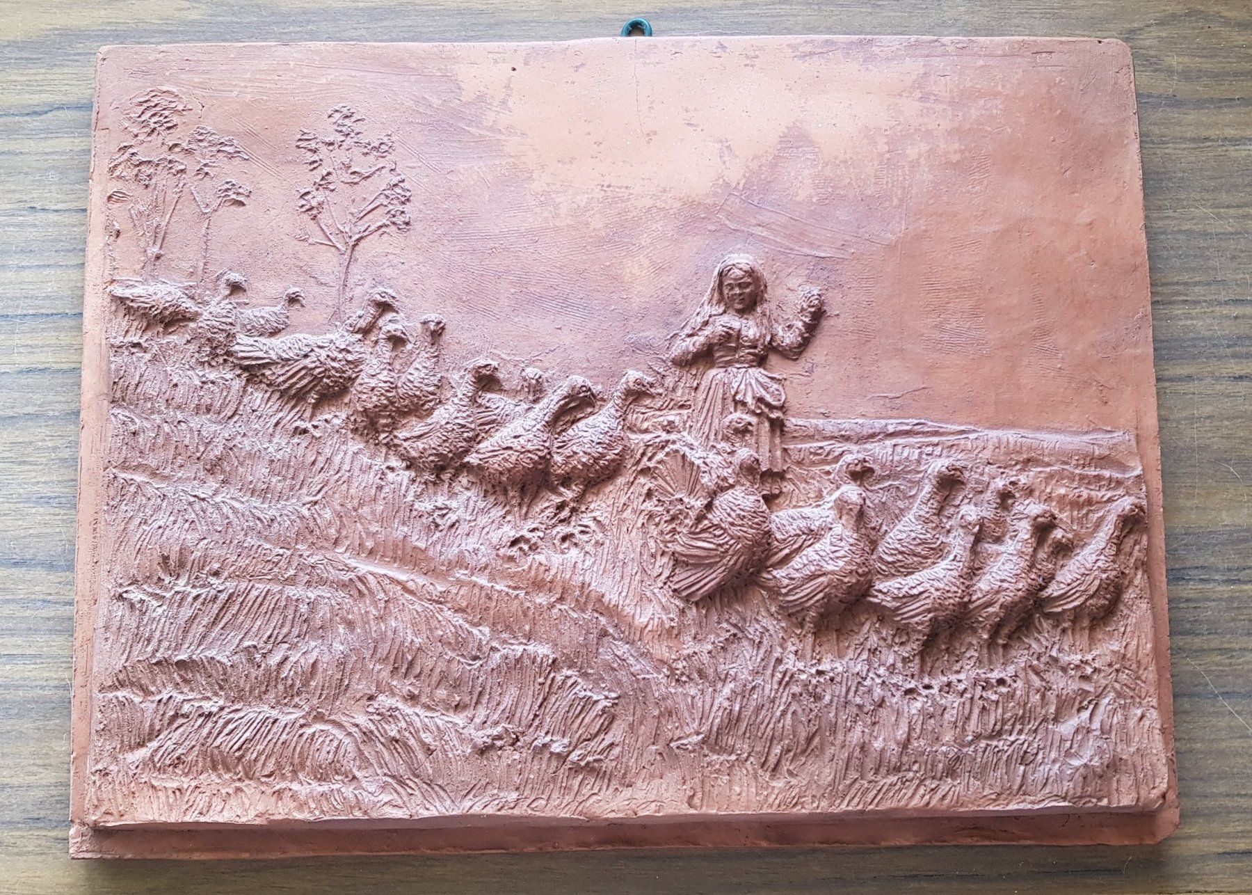 Sculture & Statue: antikes Reliefbild Ton – Usato da Mörschwil venduto da antiksalon21 2
