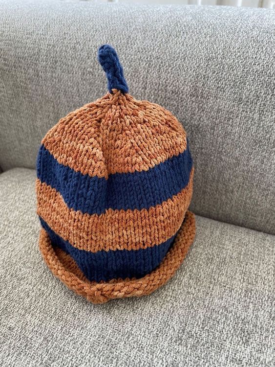 CF Montréal New Era pour hommes - Bleu - Tuque en tricot avec logo principal et pompons