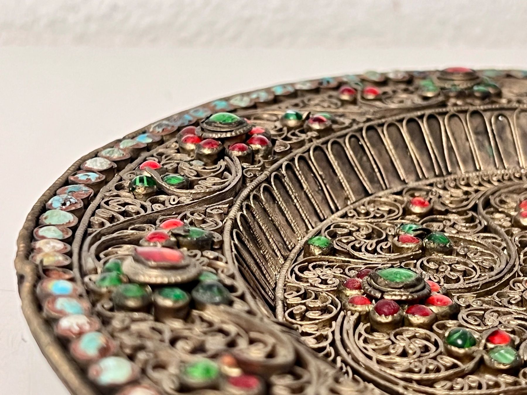 Teller: Teller Mandala Tibet oder Nepal 19. Jahrhundert – Gebraucht aus Zürich von Arche_Brockenhaus 5