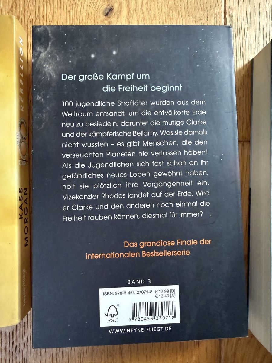 Libri: Die 100, 4 Bücher von Kass Morgan – Usato da Zürich venduto da turicum2008 3